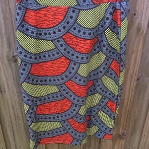 NWT Joeoy Tribal/ African  Print Pencil Skirt Sz M